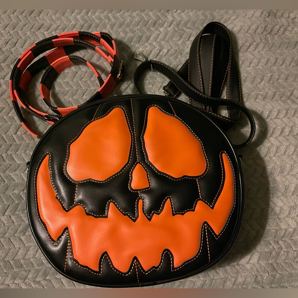 Love, Pain, and Stitches Pumpkin Cult Handbag
